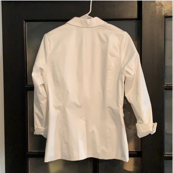 White blazer H&M Conscious Collection size 10 - Picture 2 of 4
